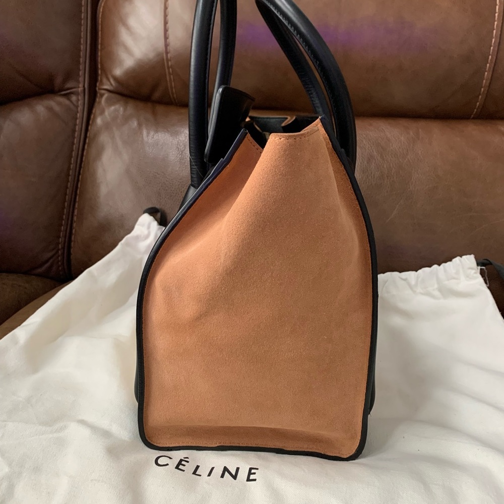 CELINE tri tone mini luggage - Picture 11 of 12
